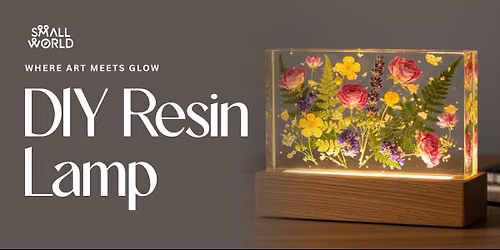 DIY Resin Lamp Art