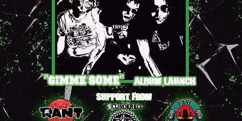 TRASHCAT Album Launch +Easy Company, Rant and Scundered
