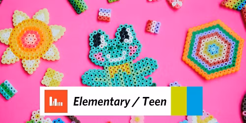 Tweens (Ages 9-12) - Make a Perler Bead Coaster