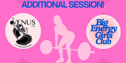 Intro to Lifting Class with Big Energy Girls Club x Venus Club (PART 2!)