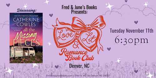 Love and Literature: A Romance Book Club (Denver)