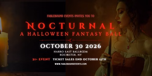 Nocturnal: A Halloween Fantasy Ball in Rochester, NY