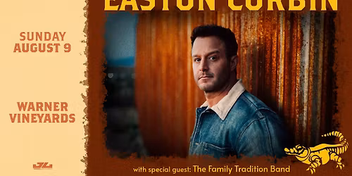Easton Corbin at Warner Vineyards