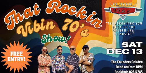 \ud83c\udfb8 That Rockin\u2019 Vibin\u2019 70\u2019s Show! \ud83c\udfb6