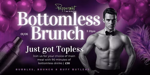 Butlers in the Buff Bottomless Brunch