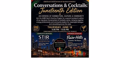 Conversation & Cocktails: Juneteenth Edition (Charlotte)