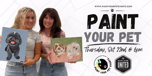 Paint Your Pet @ Oakland United Beerworks (East Bay)