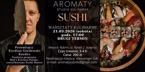 SUSHI - warsztaty kulinarne