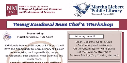 Young Sandoval Sous Chef's Workshop