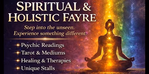 BOOK YOUR ENTRY ONLINE! Spiritual & Holistic Fayre on South Parade Pier, Portsmouth