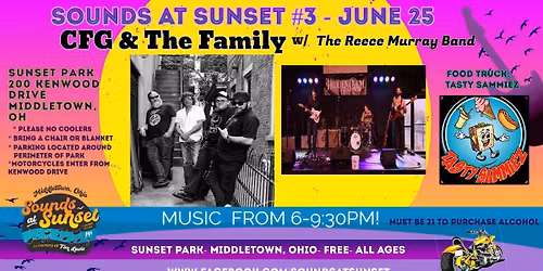 Sounds At Sunset #3- CFG & The Family w\/ The Reece Murray Band