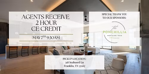 Realtor Ride CE - 5\/7\/26