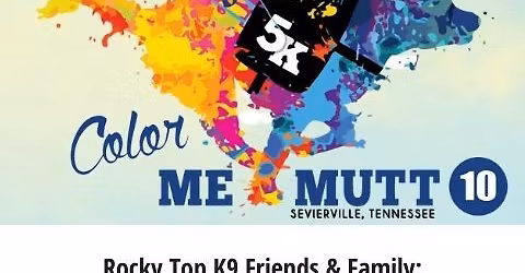 Supporting the Color Me Mutt Event