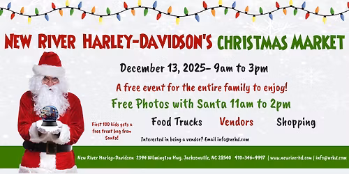 Annual Christmas Market & Photos with Santa