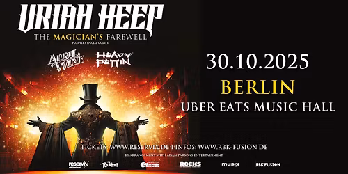 Uriah Heep - The Magician's Farewell 2025 Tour | Berlin