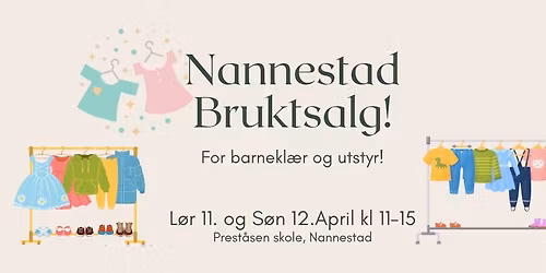 Bruktsalg 11 og 12 April