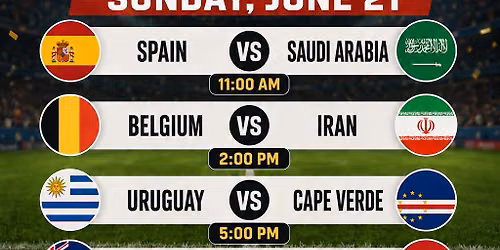 \u26bd Extra Time = Big Savings! World Cup Sunday at Ten Penny