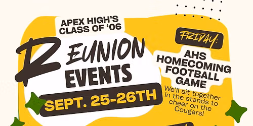 Apex High - Class of \u201806 - 20th Reunion