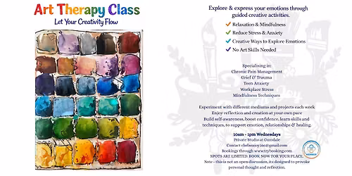 Weekly Art Therapy Group Classes