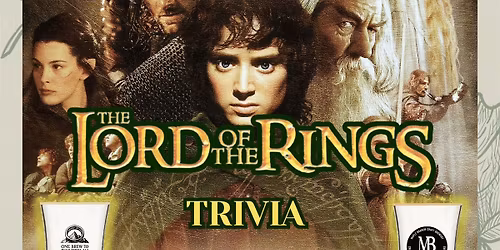 LORD OF THE RINGS TRIVIA + EXCLUSIVE GLASS