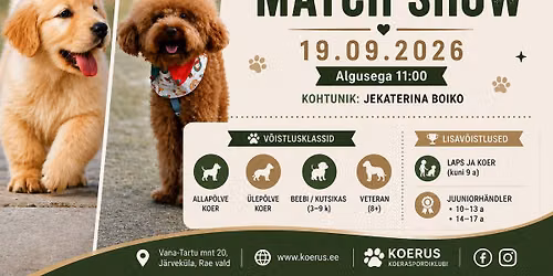 Koeruse MATCH SHOW 19.09.2026
