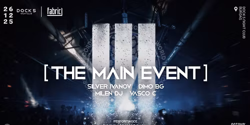 THE MAIN EVENT III | World Up