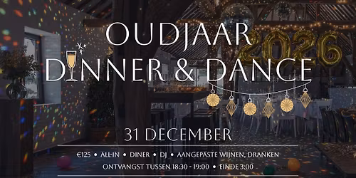 Dinner & Dance | Oudjaar