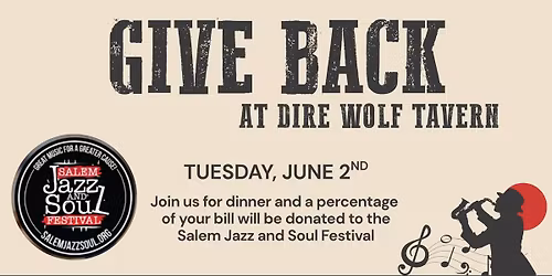 Give Back Night at Dire Wolf Tavern
