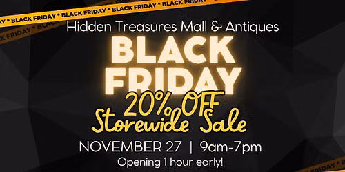 BLACK FRIDAY 20% OFF STOREWIDE SALE 