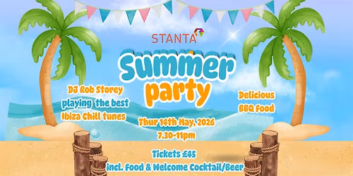 STANTA's Summer Party - you're all invited!