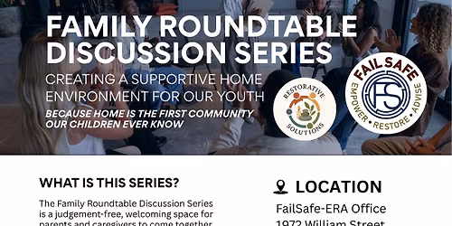 Building Trust & Connection - FailSafe-ERA Family Roundtable Discussion Series