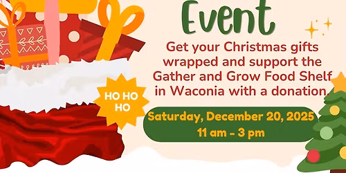Hoppers Gift Wrapping Fundraiser