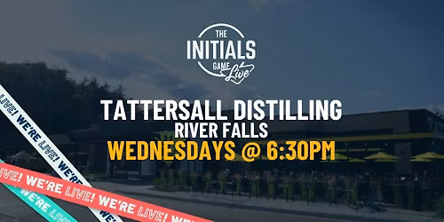 The Initials Game Live at Tattersall Distilling