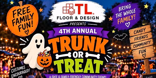 \ud83c\udf83 TL Floor & Design\u2019s 4th Annual Trunk or Treat \ud83c\udf83