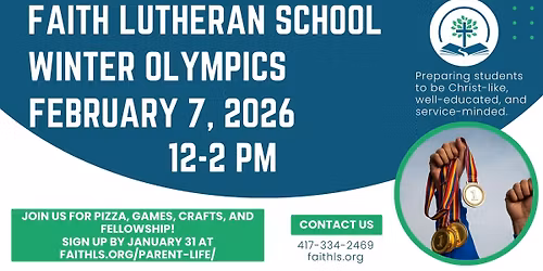 Faith Lutheran School Winter Olympics
