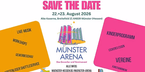 "M\u00fcnster Arena" - das Gewerbe- und Vereinsevent