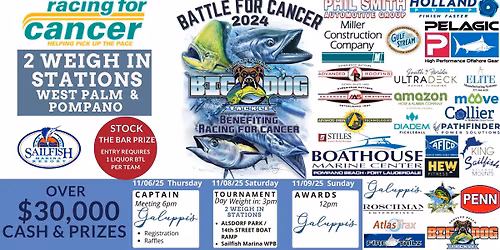 2025 Big Dog Tackle Battle For Cancer Tournament 