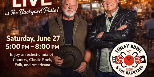 Mokena Mike & John Weeks performing LIVE at The Backyard Patio