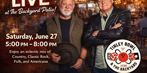Mokena Mike & John Weeks performing LIVE at The Backyard Patio