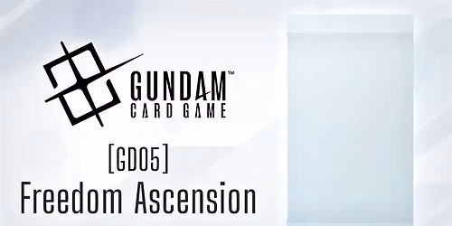 GUNDAM CARD GAME GD05 Release Event