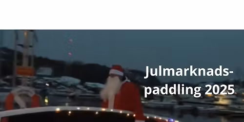 Julmarknadspaddling i Hamburgsund
