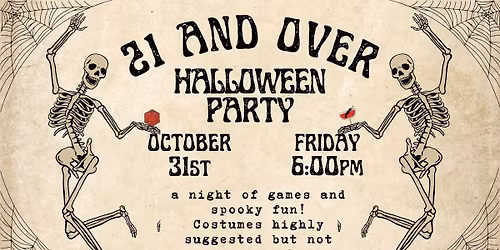 21+ Halloween Party