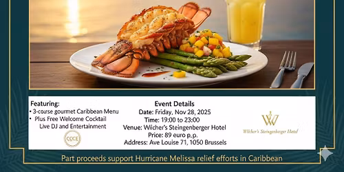 Caribbean Relief Cocktail & Dinner Party 2025