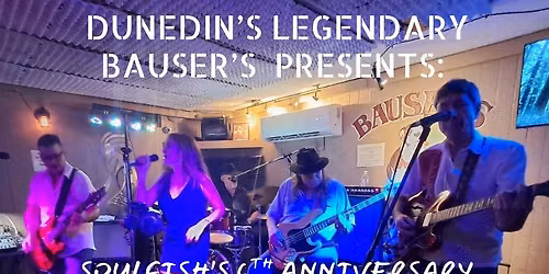 SoulFish's 6th Anniversary Together as a Band Celebration  at Bauser's