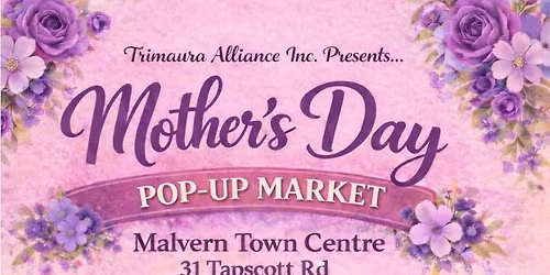 Mother\u2019s Day Pop-Up Market