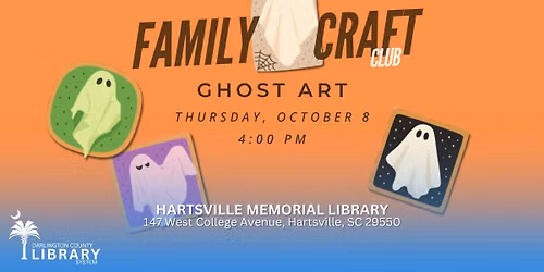 Ghost Art Family Craft