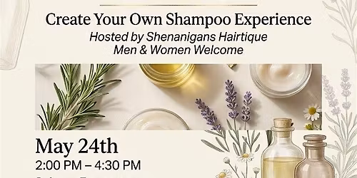 Sip, Mix & Create: DIY Shampoo Making Workshop