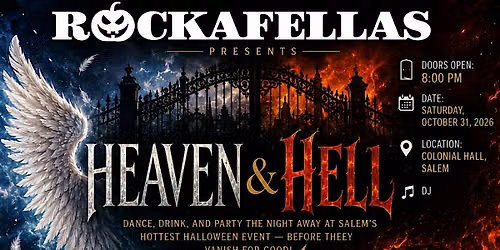 Colonial Hall's Annual Heaven & Hell Ball!