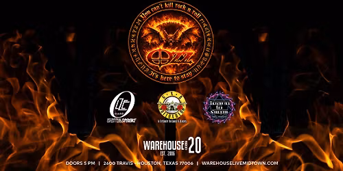 OZZ at Warehouse Live Midtown Saturday April 4, 2026