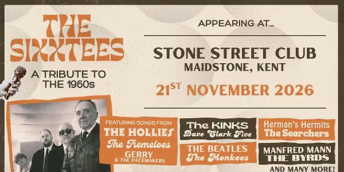 Appearing at The Stone Street Club